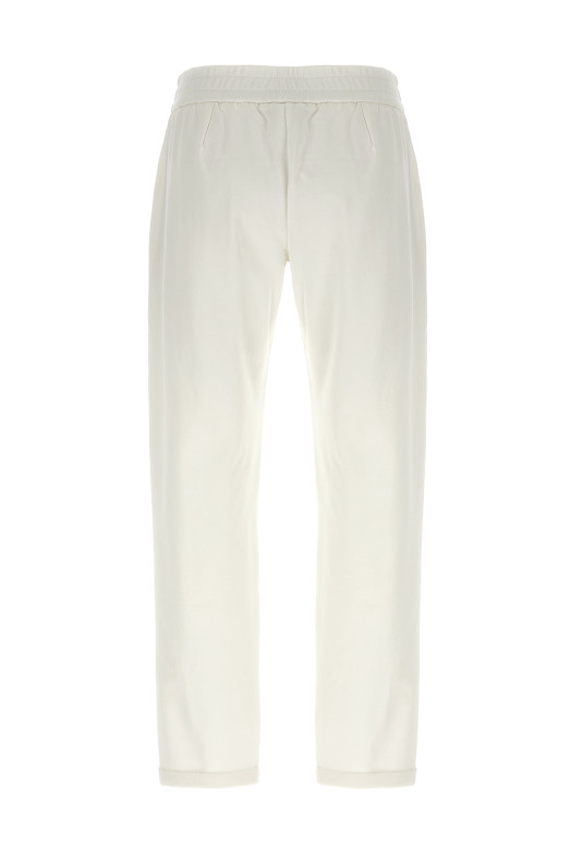 Білі джоггери Monile BRUNELLO CUCINELLI MH827FB799C600