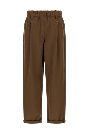 Штани «Baggy Pull-On» коричневі MP126P8417C9812