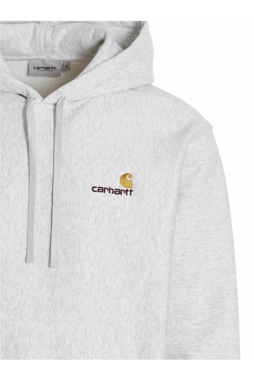 'American Script' hoodie Gray