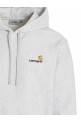 'American Script' hoodie Gray