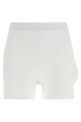 Logo embroidery tennis dress White