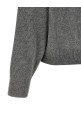 Английский свитер с ребристой вязкой, серый BRUNELLO CUCINELLI M16129313PC074