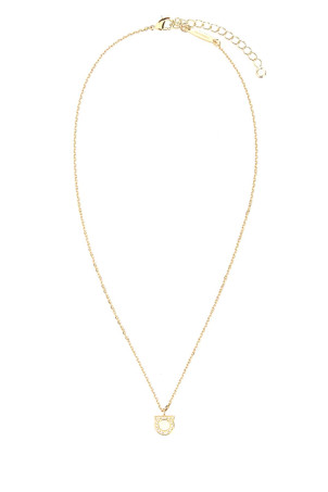Gold metal necklace SALVATORE FERRAGAMO (760131696654)