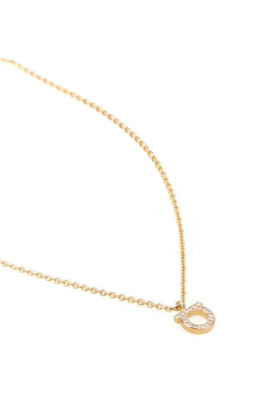 Gold metal necklace SALVATORE FERRAGAMO (760131696654)