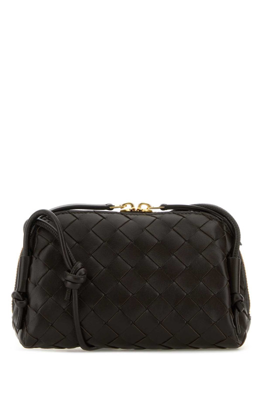 Dark brown leather Concert crossbody bag BOTTEGA VENETA (794258VCPP1)