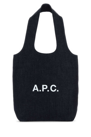 Denim small Ninon shopping bag Blue A.P.C. (COHIZM61861)