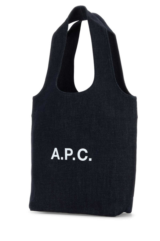 Denim small Ninon shopping bag Blue A.P.C. (COHIZM61861)