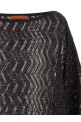 Платье из сетки «зигзаг», коричневое MISSONI MS26SQ1EBV00ITS80EQ