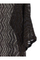Платье из сетки «зигзаг», коричневое MISSONI MS26SQ1EBV00ITS80EQ