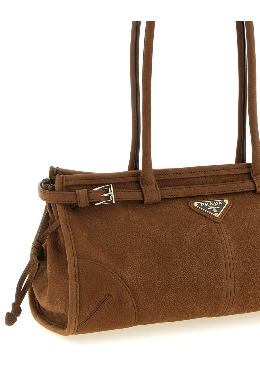 Средняя сумочка «Prada Bonnie», коричневая 1BA426VMOM2GB8F0324