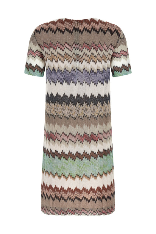 Многоцветная вискозная ткань с блестящим эффектом MISSONI DS26SG1OBR014WSM9Y3