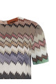 Многоцветная вискозная ткань с блестящим эффектом MISSONI DS26SG1OBR014WSM9Y3