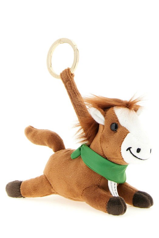 'Anno del Cavallo' keyring Brown
