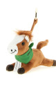 'Anno del Cavallo' keyring Brown