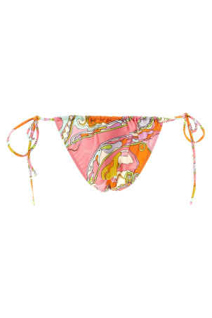 'Orchidee' print bikini briefs Multicolor