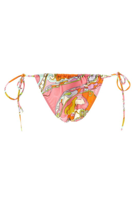 'Orchidee' print bikini briefs Multicolor