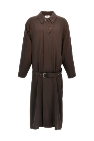 'La Sapienza' coat Brown
