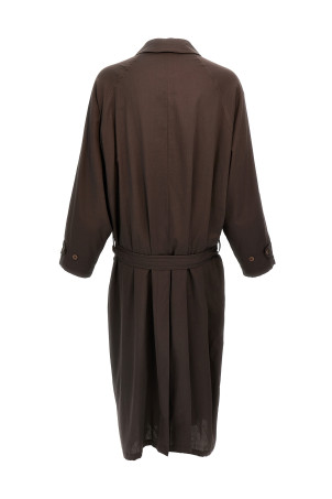 'La Sapienza' coat Brown