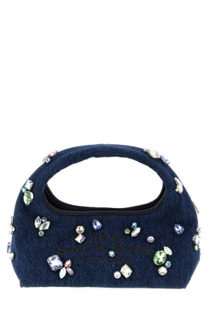'The Gem Denim Mini Sack' handbag Blue