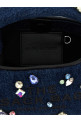 'The Gem Denim Mini Sack' handbag Blue