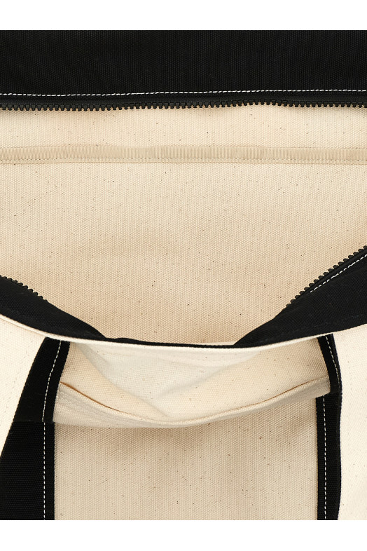 Сумка для покупок «Canvas Beach Tote», черно-серая I0369261K6XX