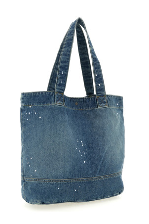 'Denim Tote' shopping bag Blue