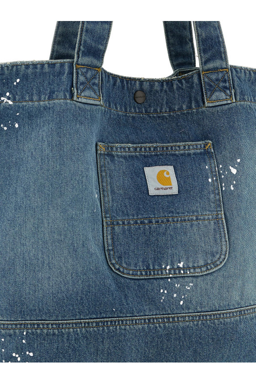 'Denim Tote' shopping bag Blue