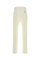 Ivory cotton blend pant White SALVATORE FERRAGAMO (145816795559)