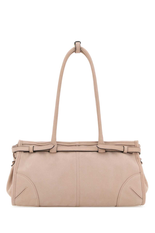 Pink nabuk Prada Bonnie shoulder bag PRADA (1BA426VMOM2GB8)