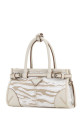 Printed canvas small Prada Bonnie handbag Black PRADA (1BA486VOFO2FPT)