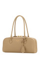 Beige leather medium handbag PRADA (1BB1702CYS)
