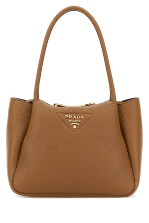 Camel leather small handbag PRADA (1BC145VSNM2DKV)