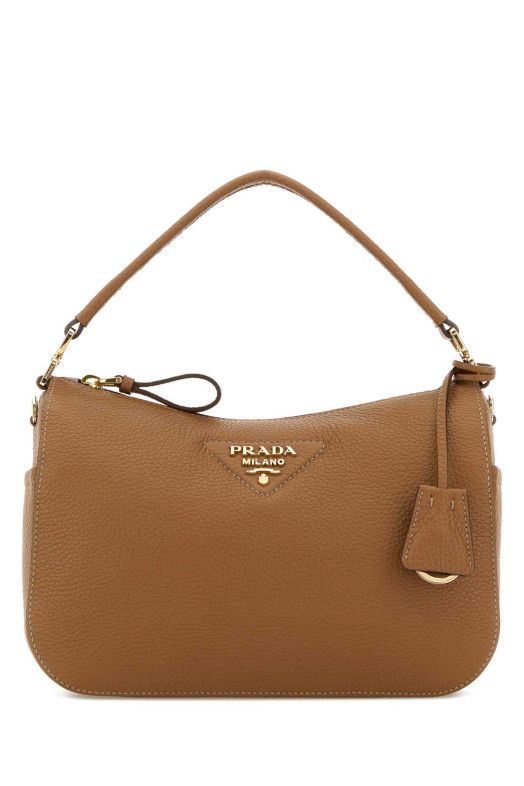 Camel leather small handbag PRADA (1BC277VONO2DKV)