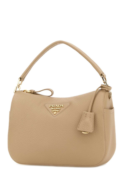 Невелика сумочка з бежевої шкіри PRADA (1BC277VONO2DKV)