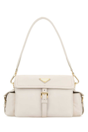 Сумка через плече Prada Explore з шкіри наппа кольору слонової кістки PRADA (1BD394VNOO2DX8)