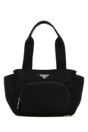 Black Re-Nylon handbag Black PRADA (1BG582RV44)