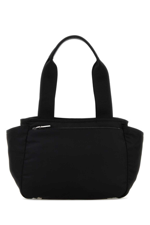 Черная сумка из ре-нейлона PRADA (1BG582RV44)