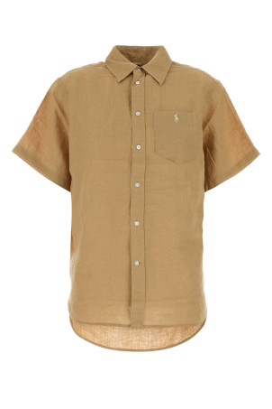 Camel linen shirt POLO RALPH LAUREN (211A96160)