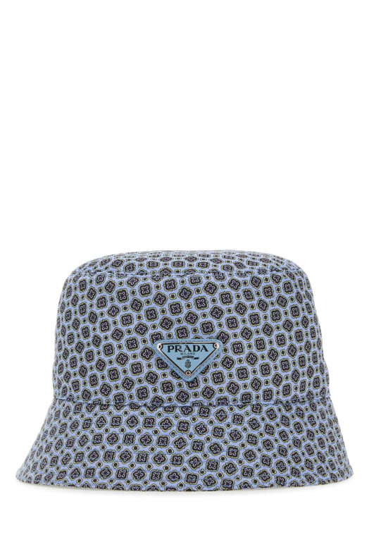Printed Re-Nylon bucket hat PRADA (2HC1372CXN)