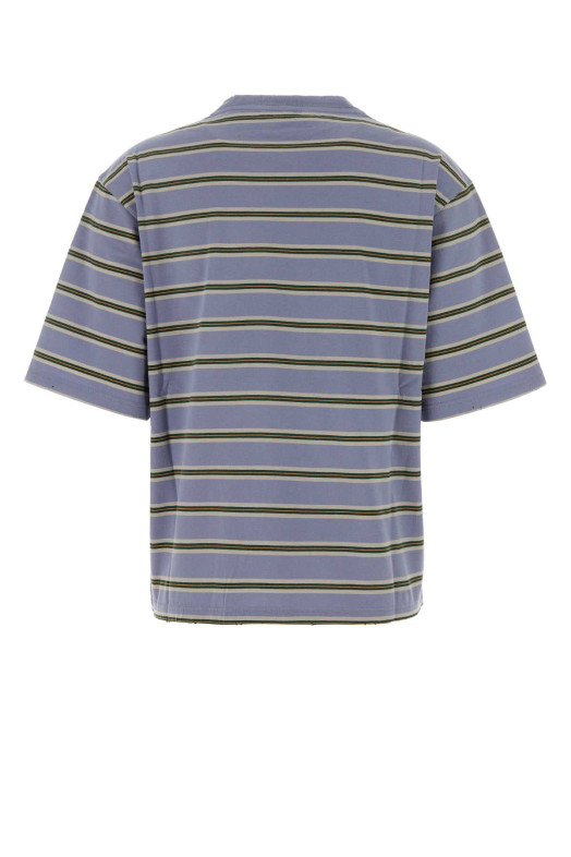 Embroidered cotton t-shirt PRADA (39684SOOO196A)