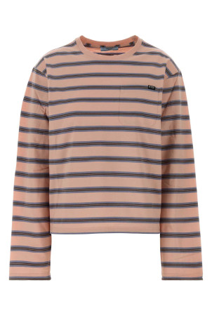 Embroidered cotton t-shirt PRADA (39685SOOO196A)