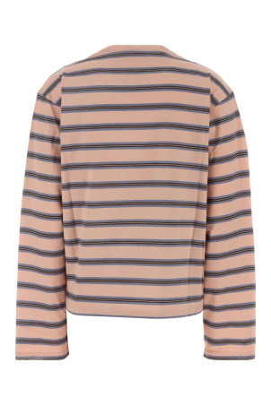 Embroidered cotton t-shirt PRADA (39685SOOO196A)