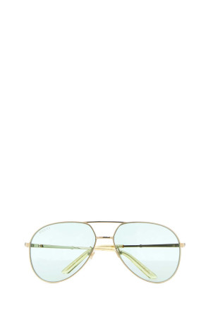 Gold metal sunglasses GUCCI (520116I0330)