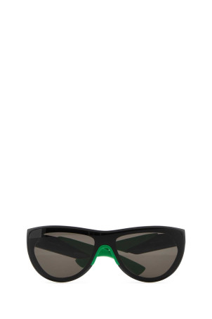 Two-tone acetate and rubber Mitre sunglasses BOTTEGA VENETA (744636VBL80)