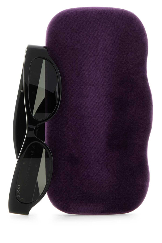 Black acetate sunglasses GUCCI (769798J0740)