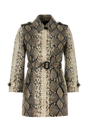 Printed canvas trench coat BURBERRY (8123334)