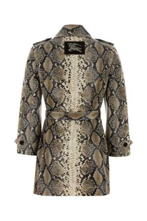 Printed canvas trench coat BURBERRY (8123334)