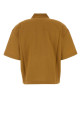 Ochre piquet oversize polo shirt SAINT LAURENT (873300Y38BN)