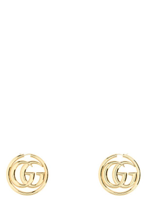 Golde metal GG Marmont earrings GUCCI (874421I4600)