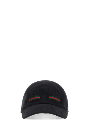Slate canvas baseball cap GUCCI (8757364HBKG)